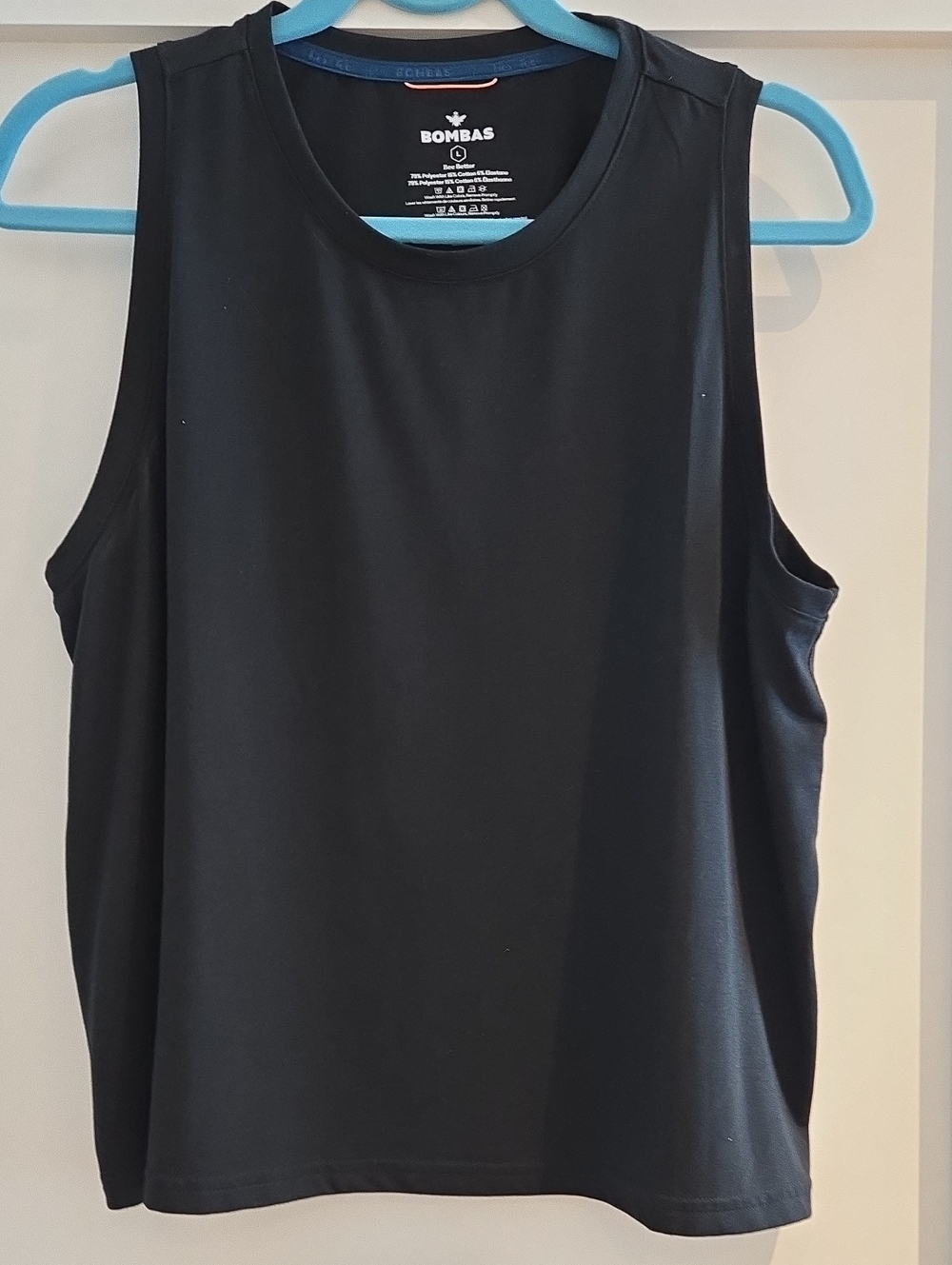Bombas Black Workout Tank